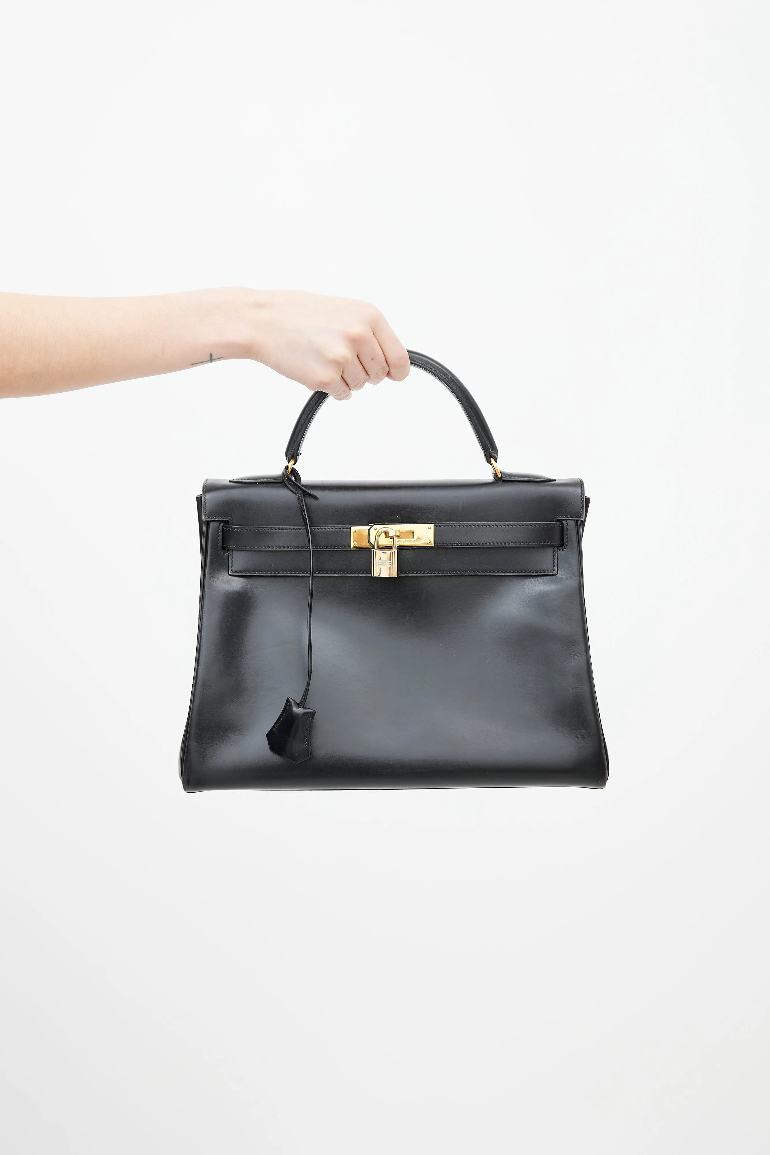 1997 Noir Kelly Sellier 32 Bag