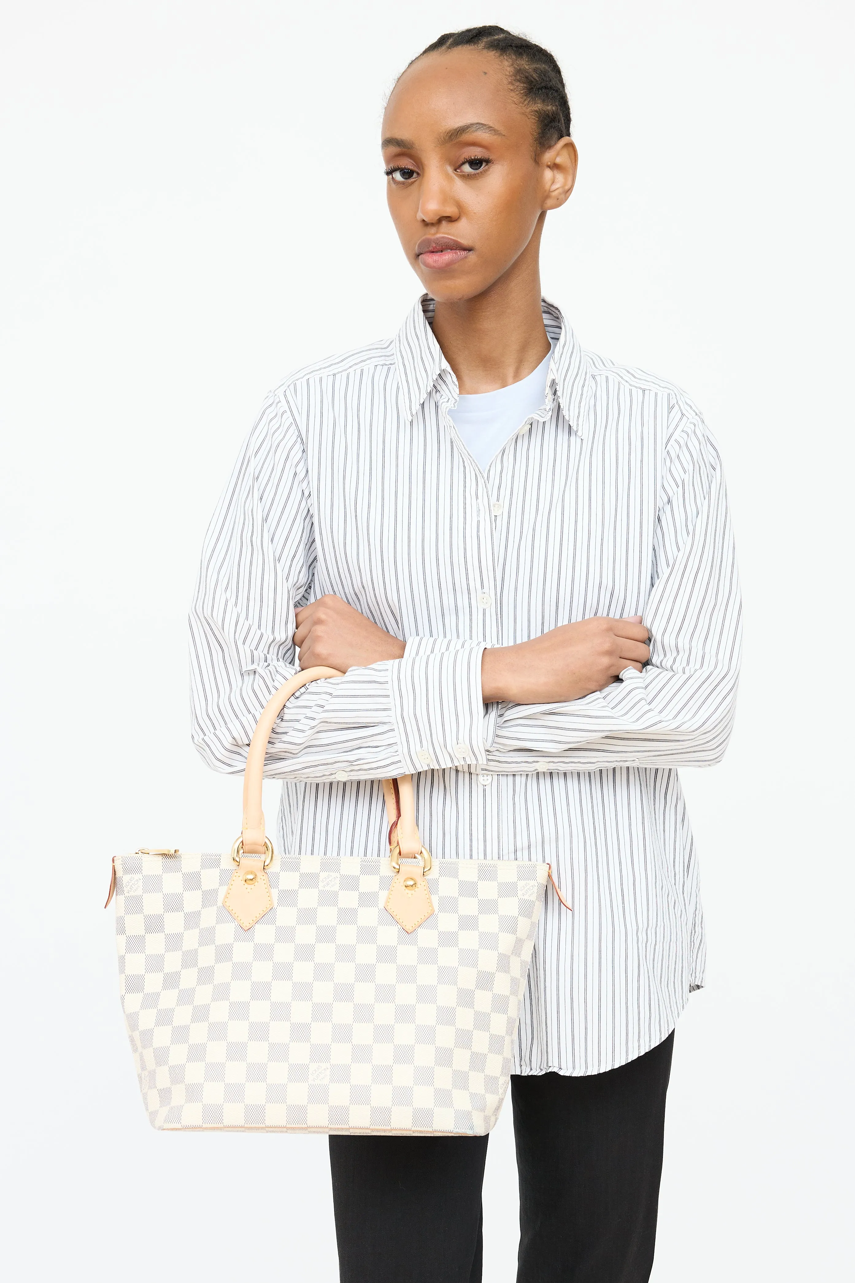 2007 Damier Azur Saleya Bag