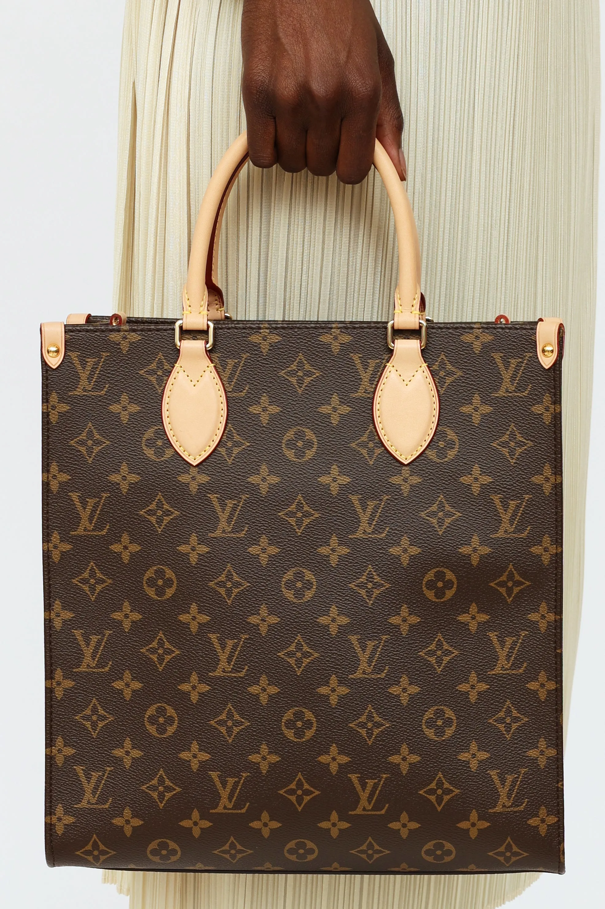 2022 Brown Monogram Sac Plat PM Bag