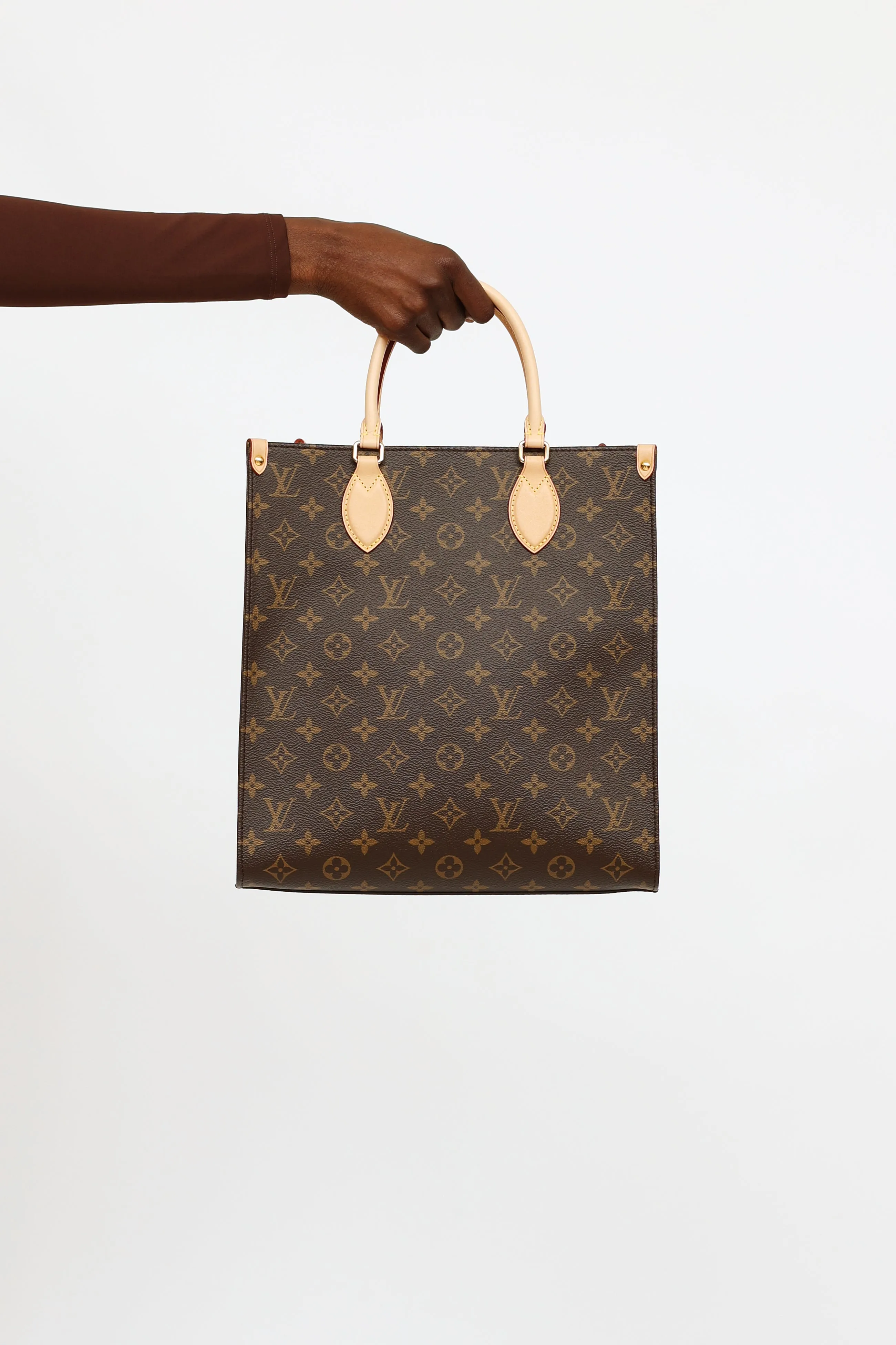 2022 Brown Monogram Sac Plat PM Bag