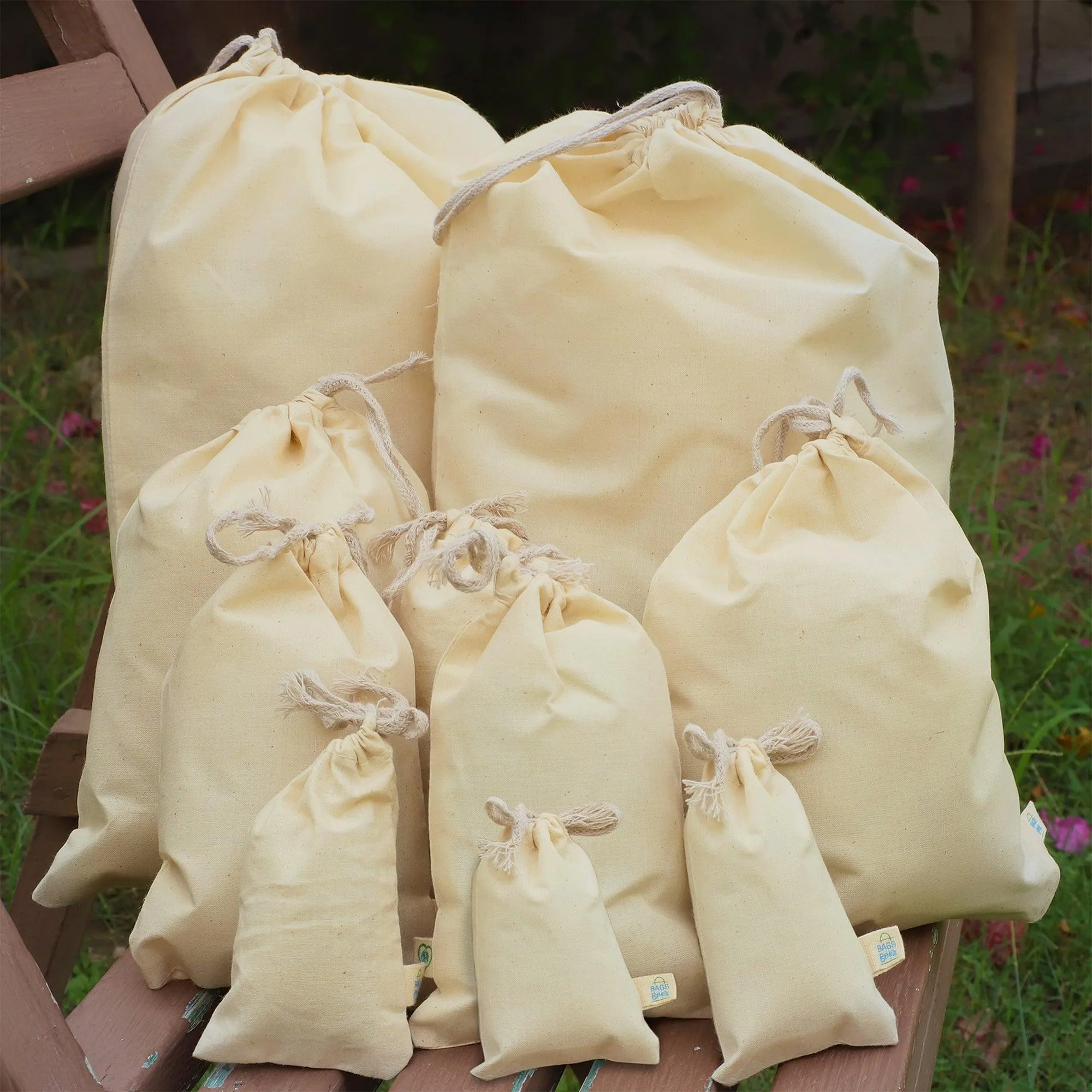 4x6 Inches Single Drawstring Bags