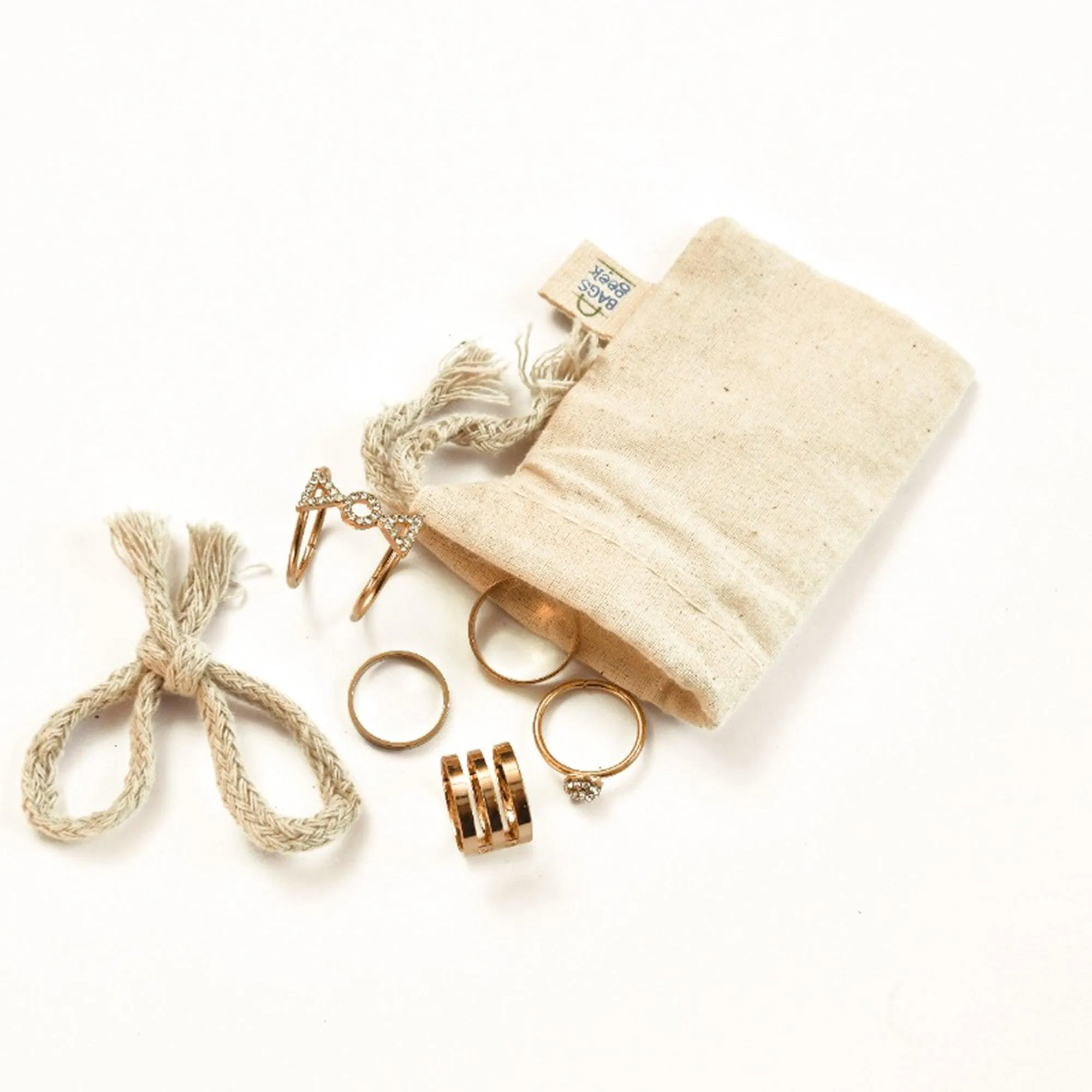 4x6 Inches Single Drawstring Bags