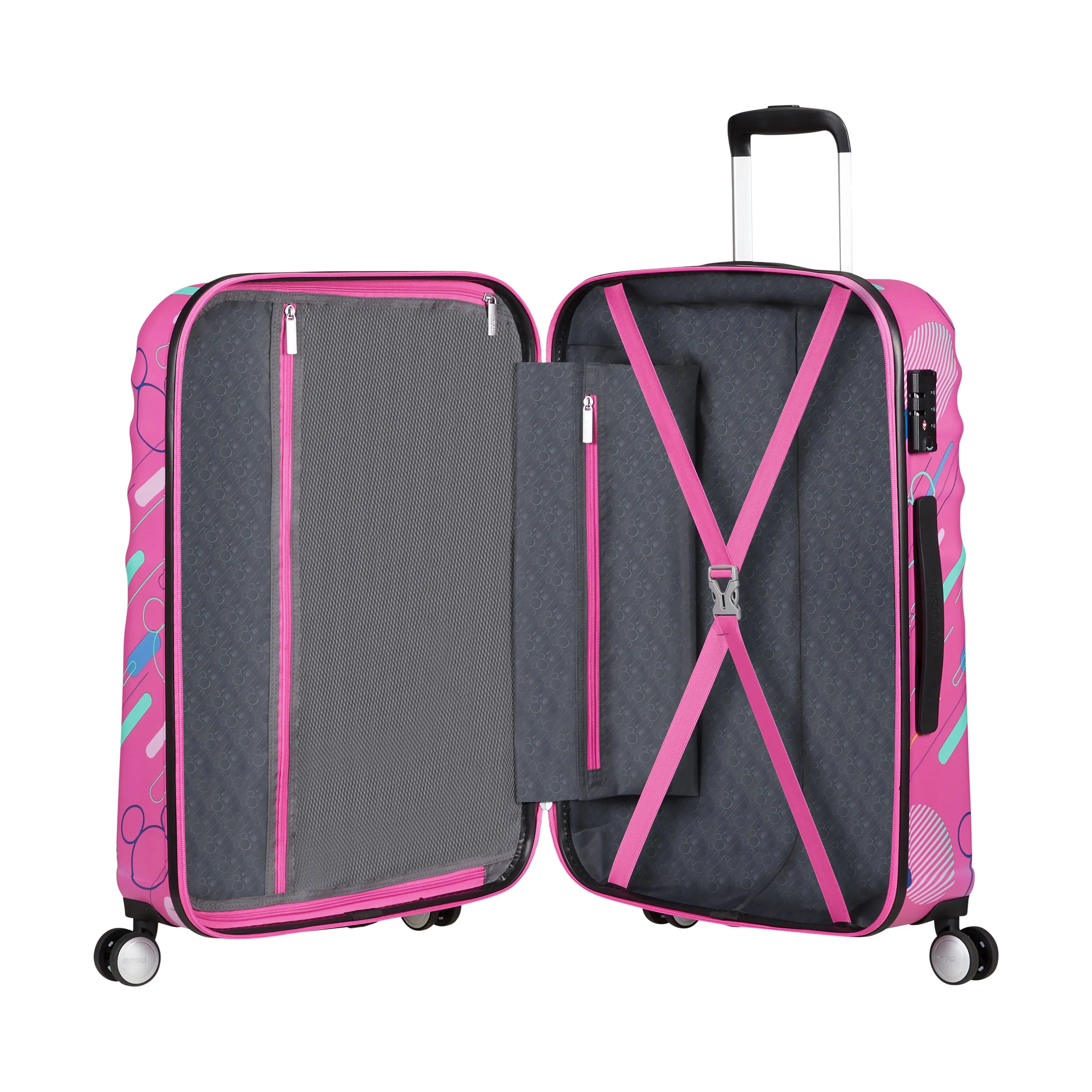 American Tourister WAVEBREAKER-DISNEY MINNIE PINK 25" SPINNER MEDIUM