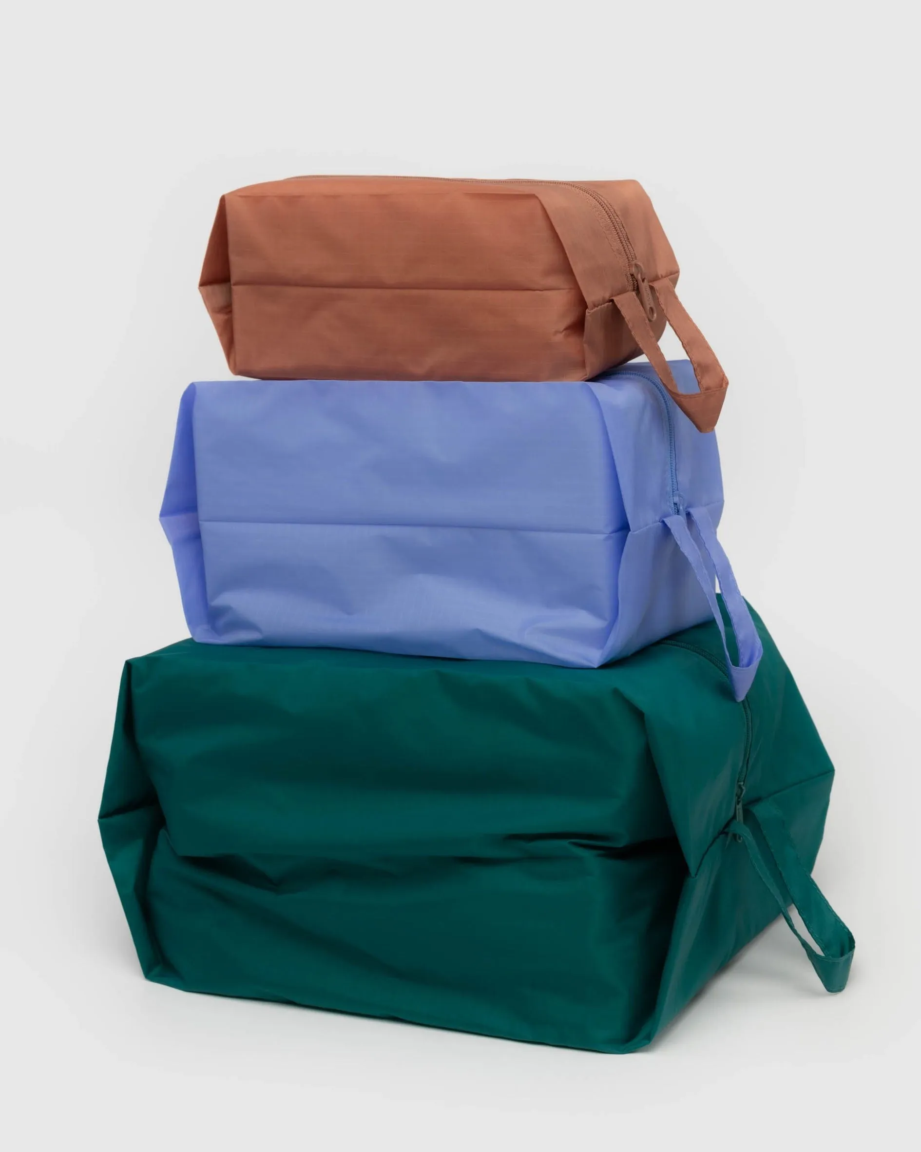 BAGGU 3D Zip Pouch Set