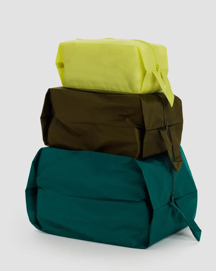 BAGGU 3D Zip Pouch Set