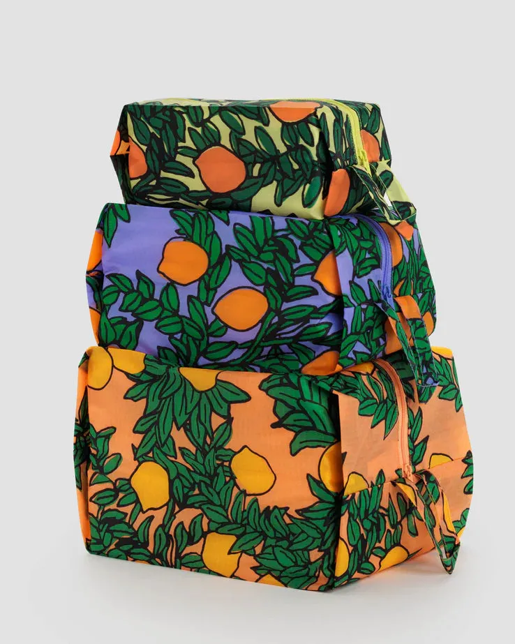 BAGGU 3D Zip Pouch Set