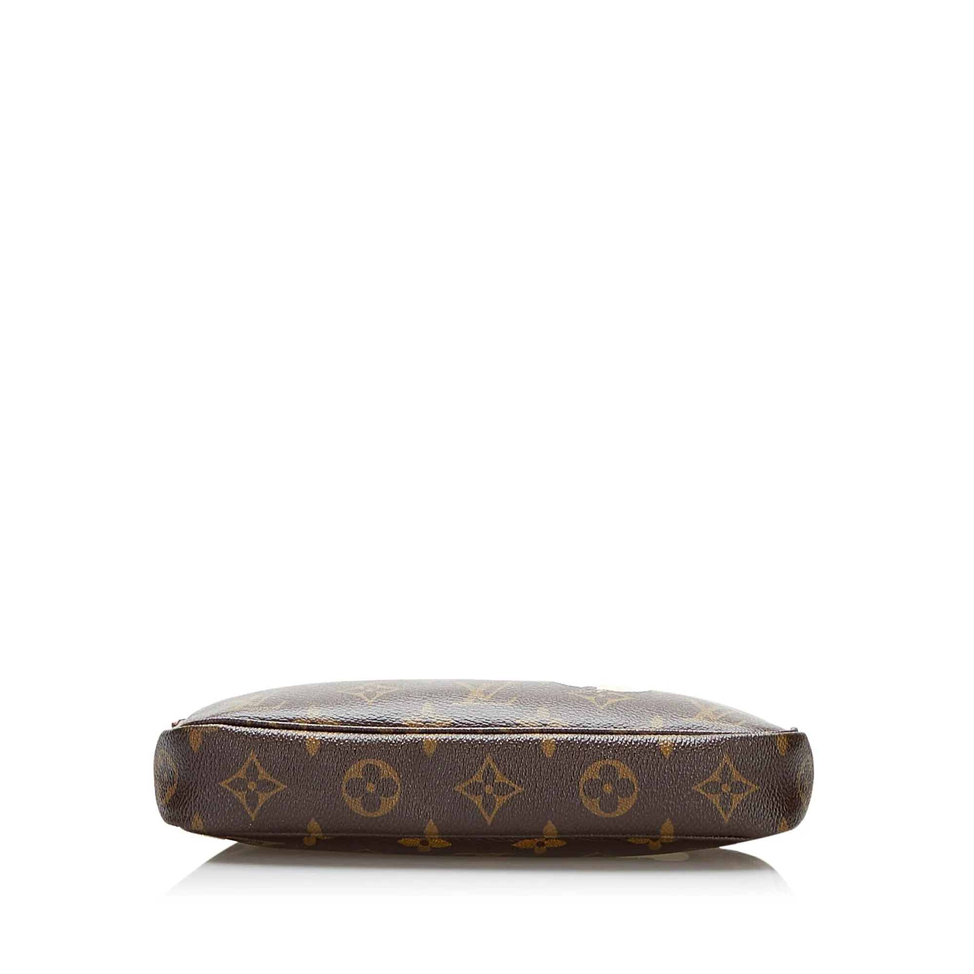 Brown Louis Vuitton Monogram Pochette Accessoires Takashi Murakami Panda Baguette