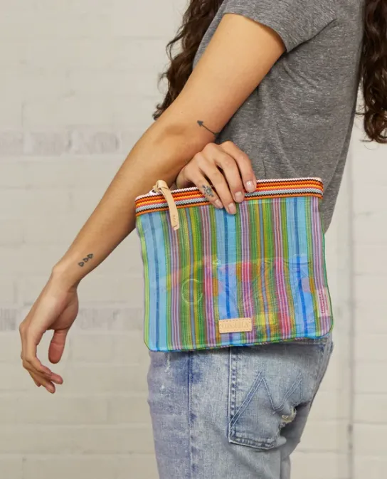 CONSUELA: SLIM ZIP POUCH, TANIA