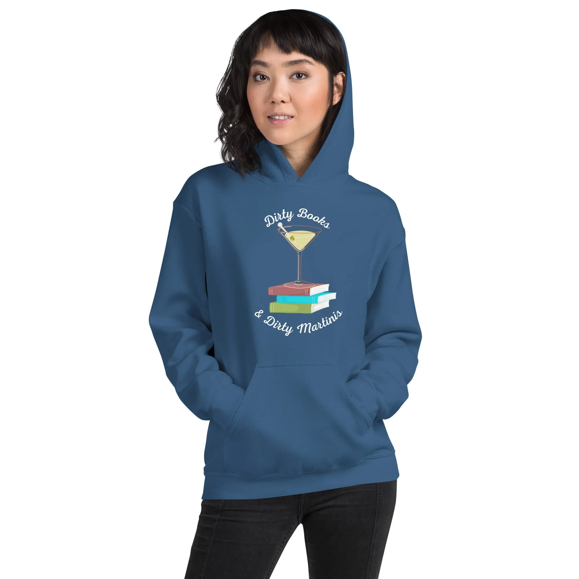Dirty Books & Dirty Martinis Hoodies