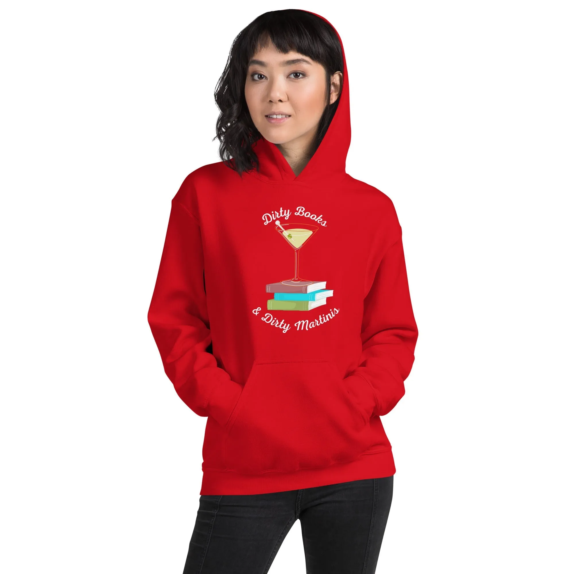 Dirty Books & Dirty Martinis Hoodies