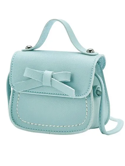 Girls Tiny Bow Crossbody Handbag