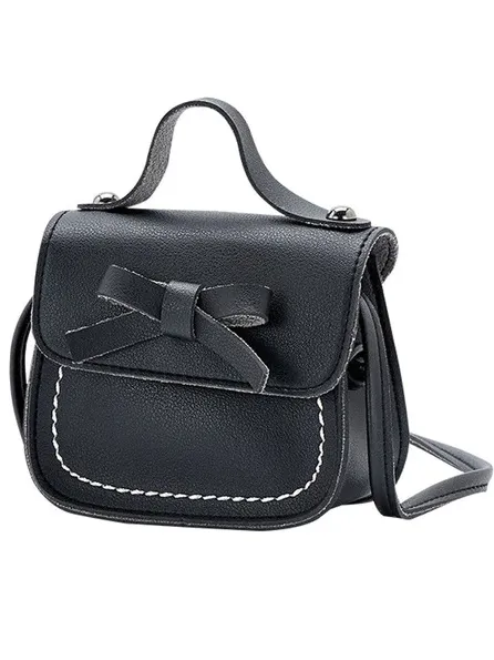 Girls Tiny Bow Crossbody Handbag