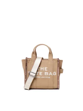 Jacquard Mini Tote Bag in Camel