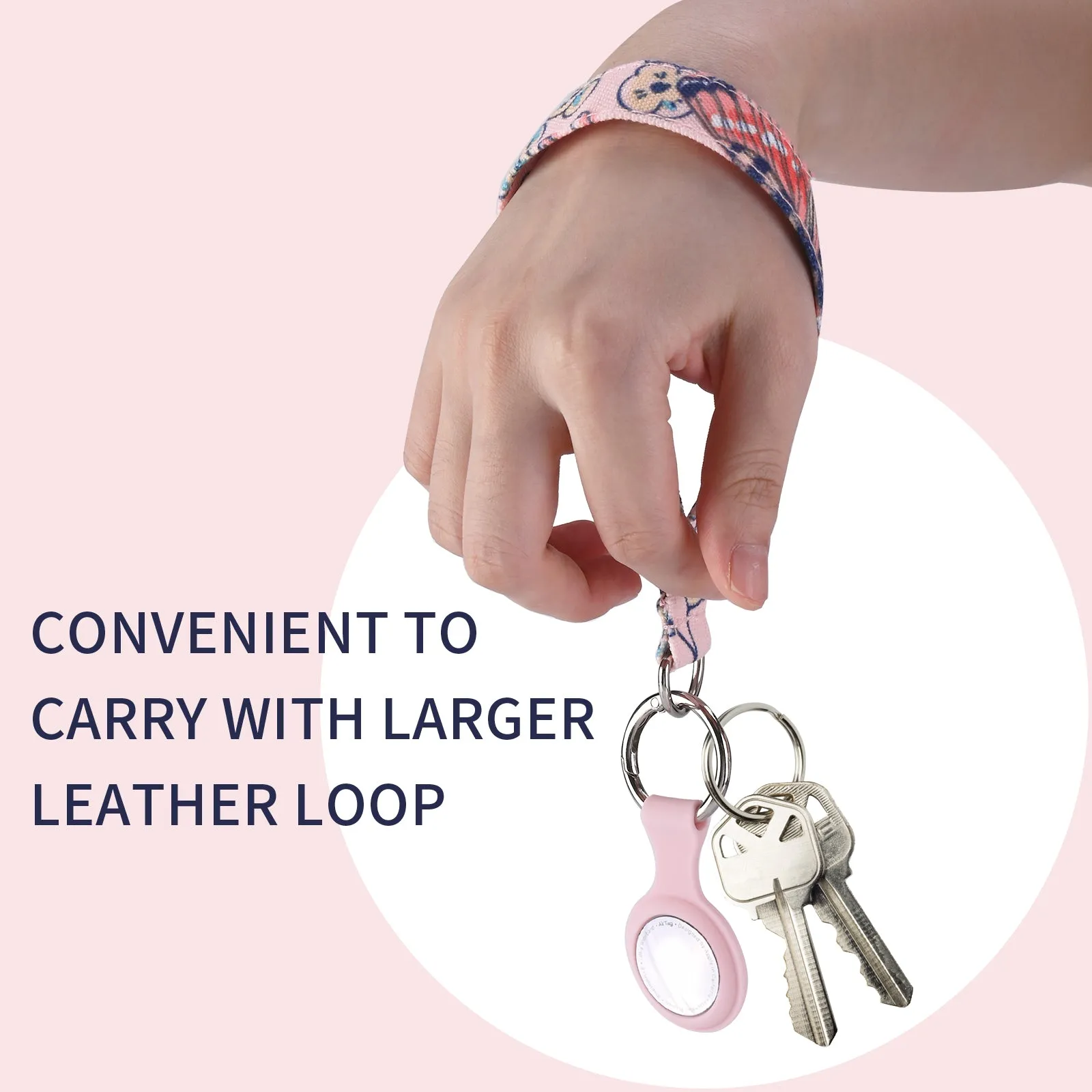 Keychain Wristlet