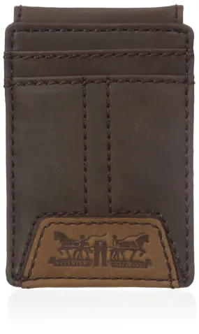 Levi's Men's Matt Slim Front Pocket Wallet
