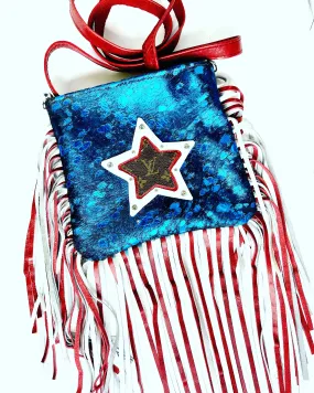 Lmt edition - Medium Crossbody - Red White and Blue LV