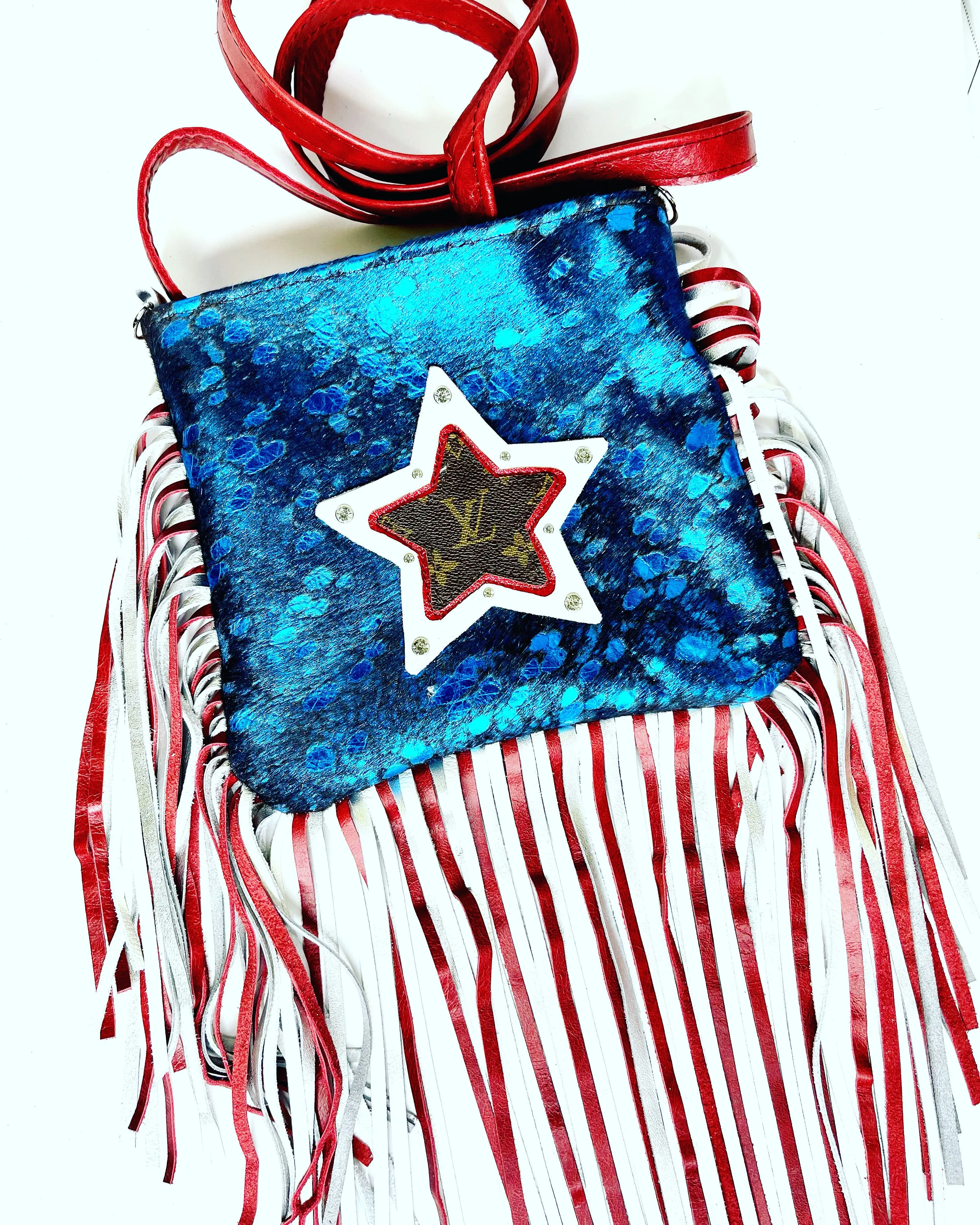 Lmt edition - Medium Crossbody - Red White and Blue LV
