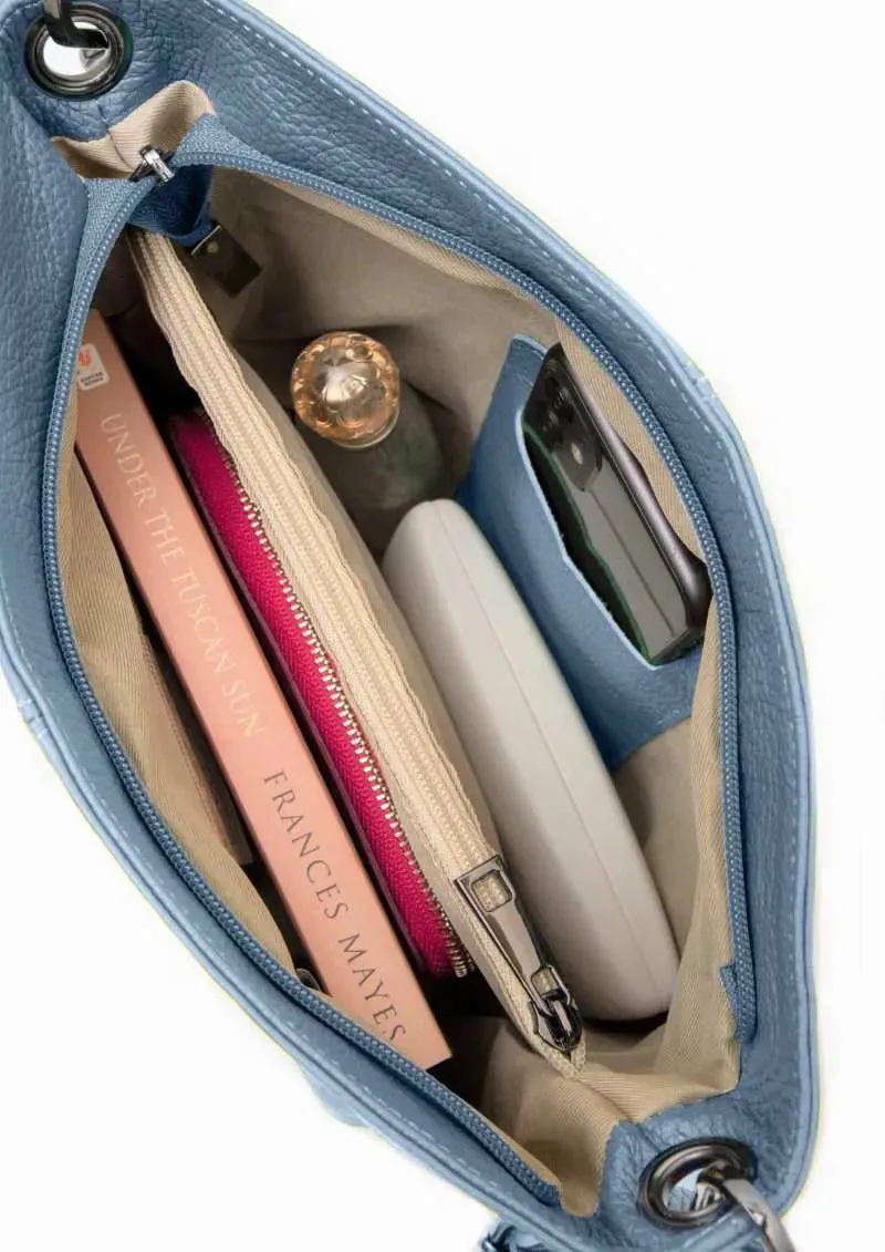 Lola Small Crossbody Dusky Blue