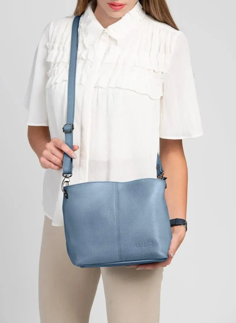Lola Small Crossbody Dusky Blue
