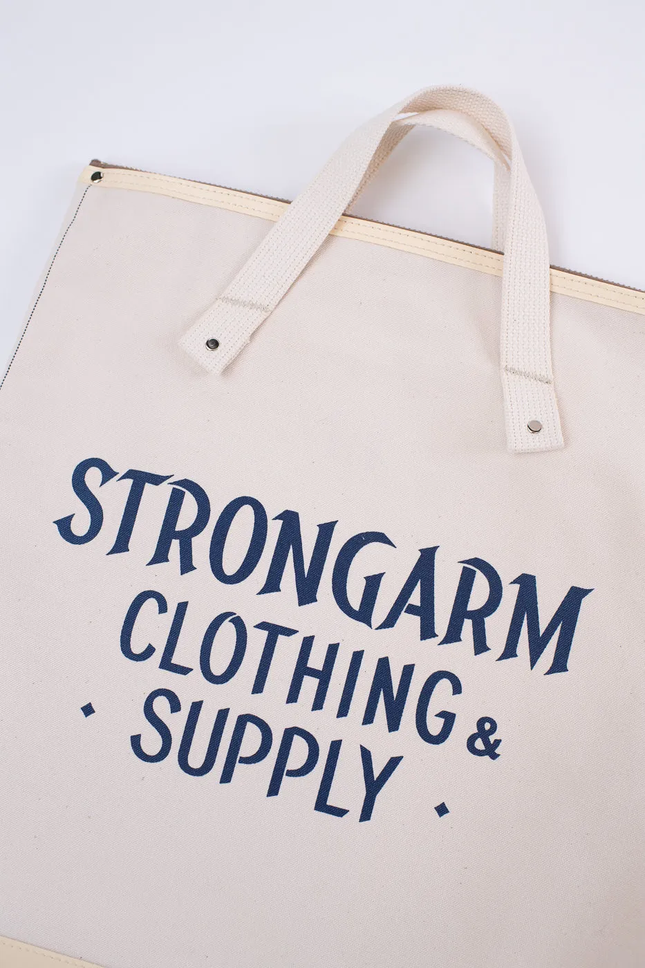 Lot JG-B02 - Strongarm Selvedge Sports Bag - Ecru