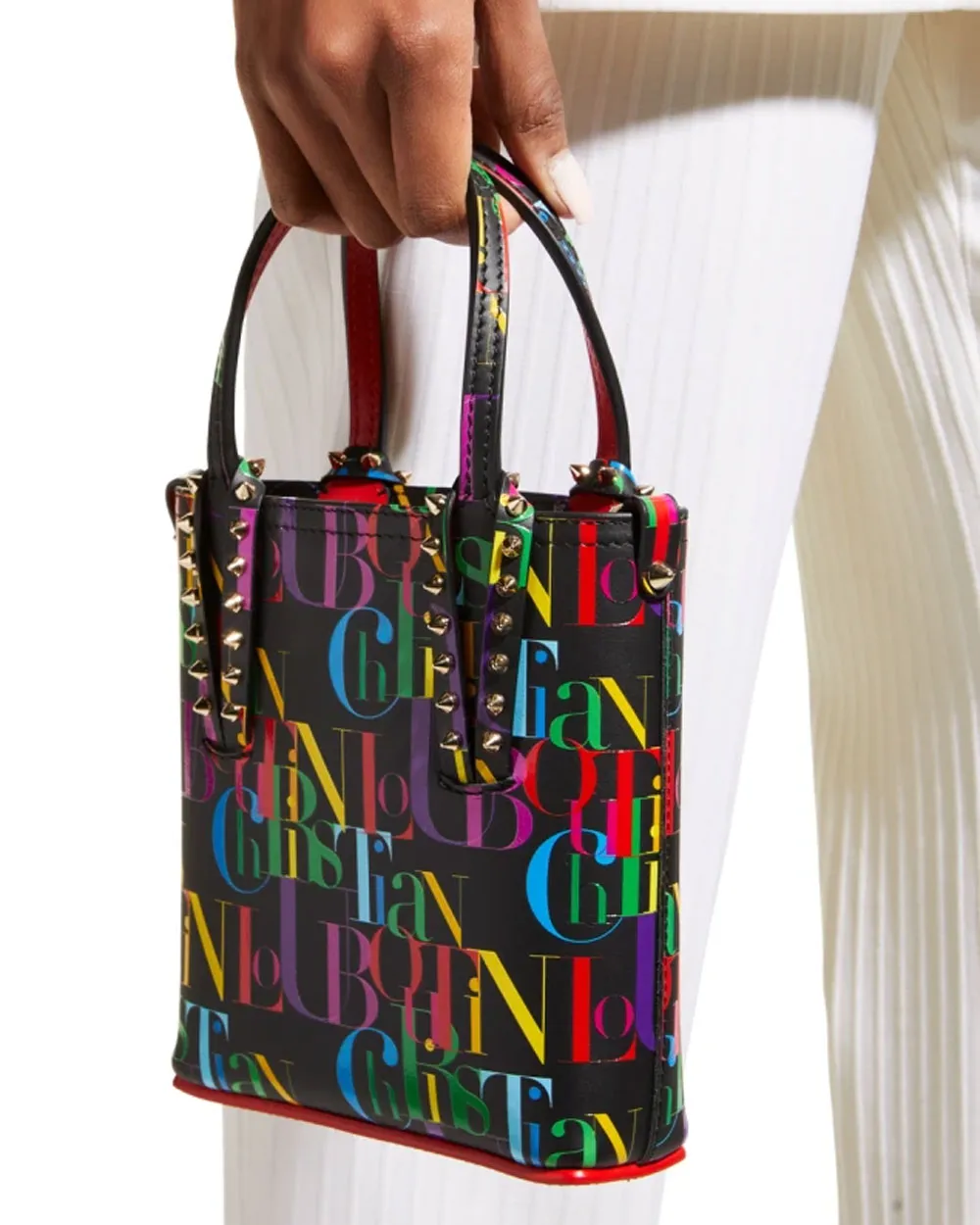 Mini Cabata Tote in Black Multicolor