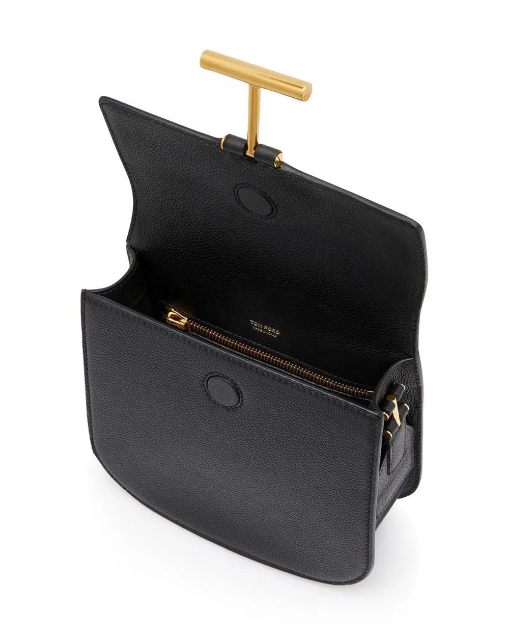 Mini Tara Crossbody Bag in Silk Black