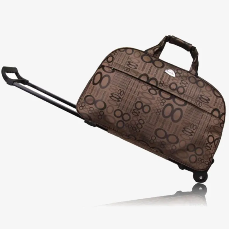Multiple Style Pull Rod Travel Bag Waterproof Duffel Bag
