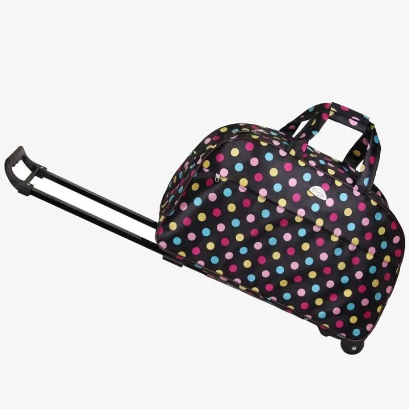 Multiple Style Pull Rod Travel Bag Waterproof Duffel Bag