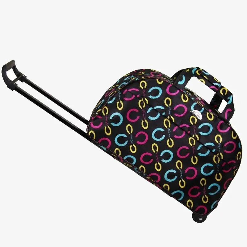 Multiple Style Pull Rod Travel Bag Waterproof Duffel Bag