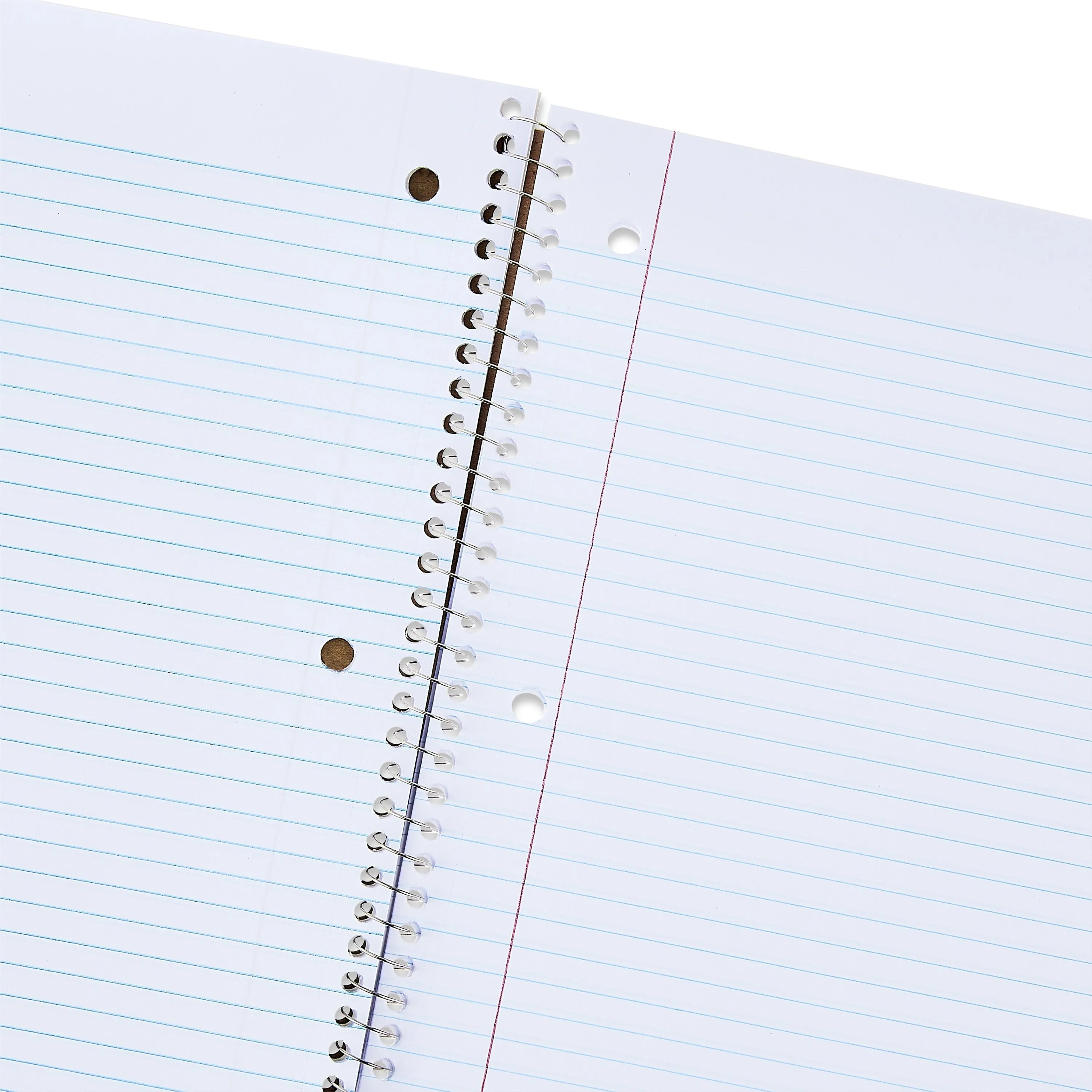 Pen   Gear College Ruled 1-Subject Notebook, 8" x 10.5", Red, 70 Sheets