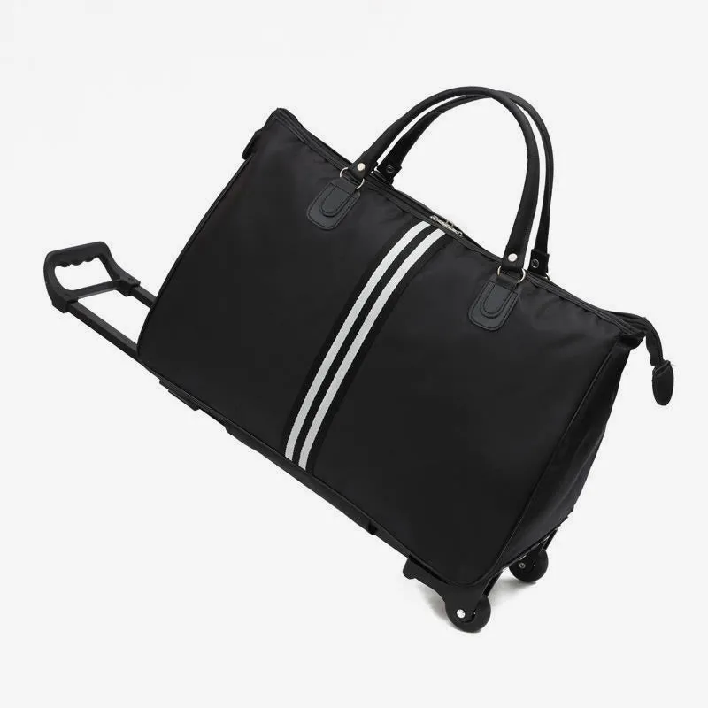 Pull Rod Travel Bag Women Men Lightweight Minimalist Duffel Bag