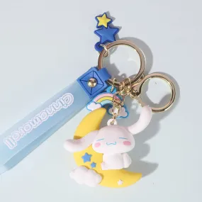 Sanrio Planet Wonder Series Cinnamoroll Doll Wristlet Keychains