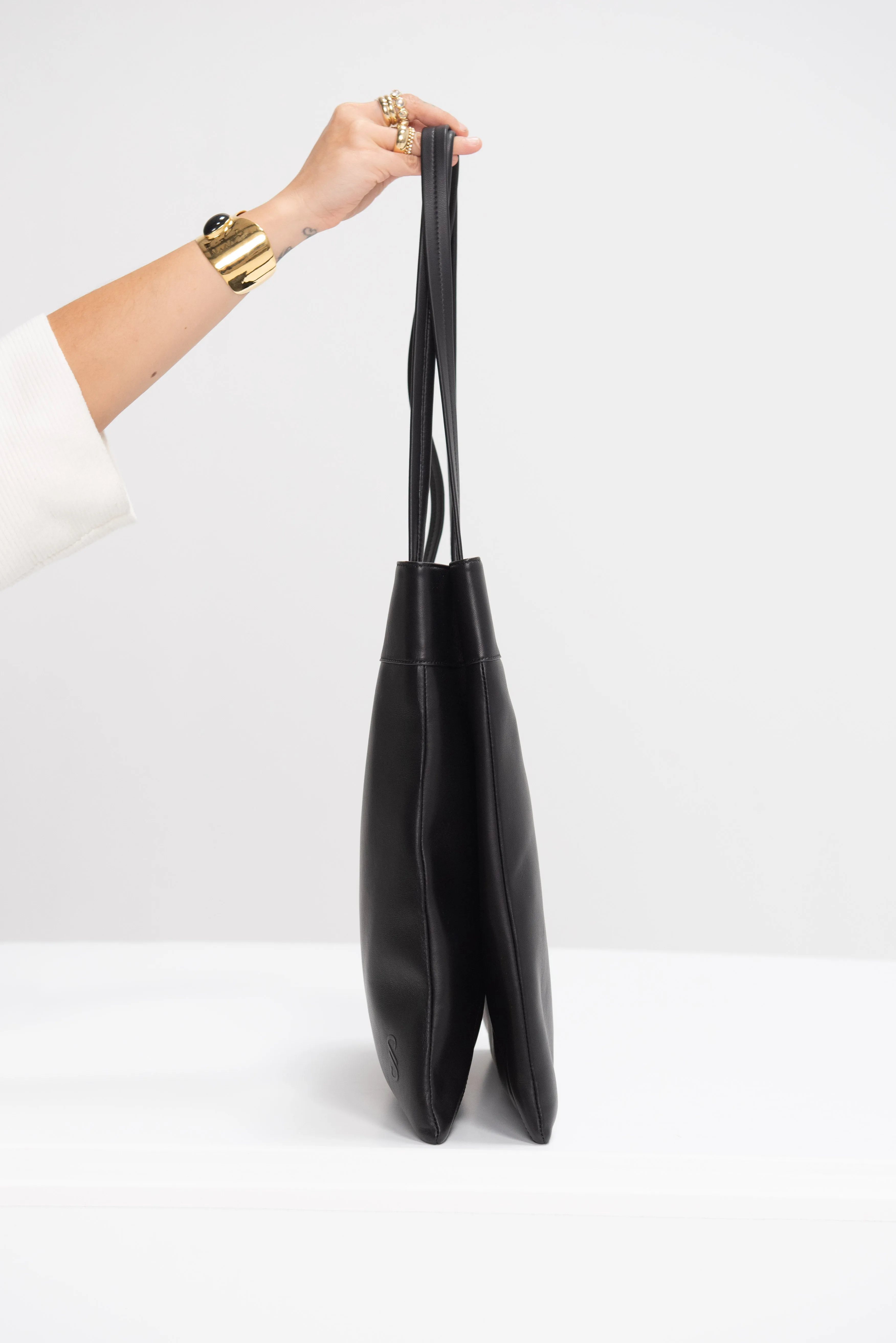 Split Tote, Black