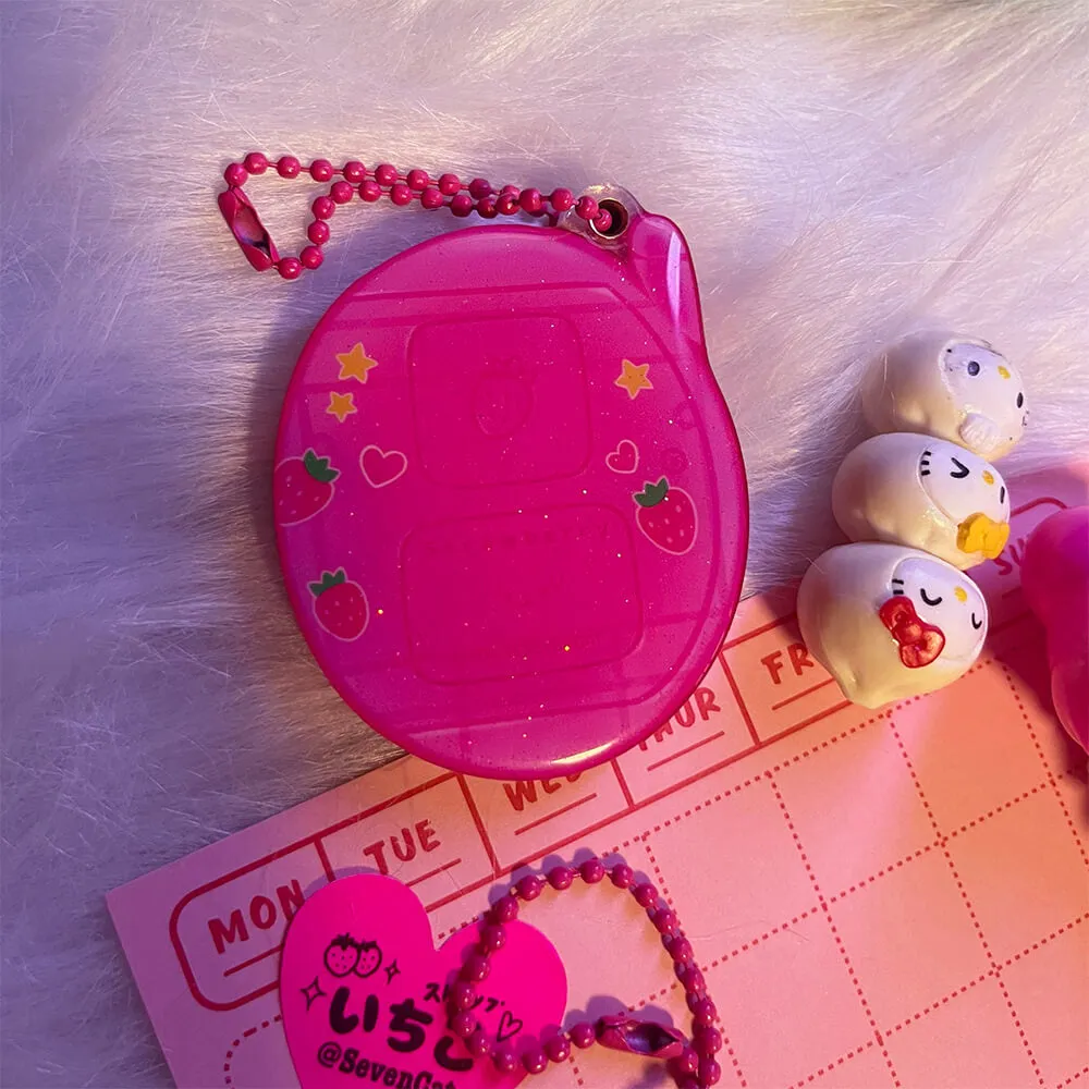 Tamagotchi Photo Keychain