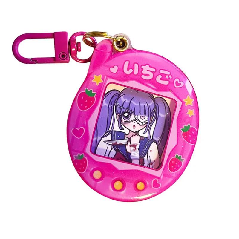 Tamagotchi Photo Keychain