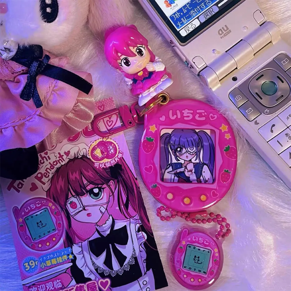 Tamagotchi Photo Keychain