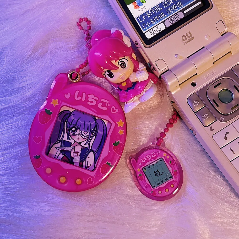 Tamagotchi Photo Keychain