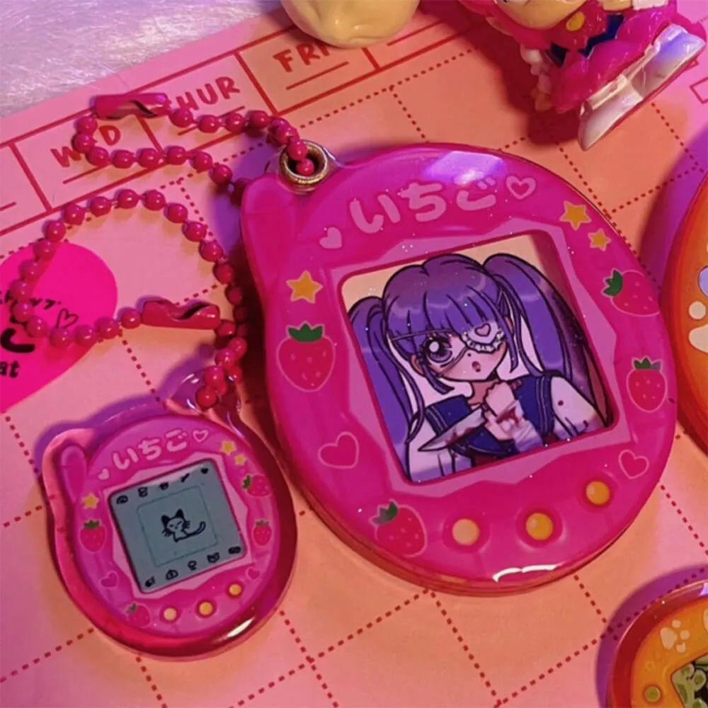 Tamagotchi Photo Keychain