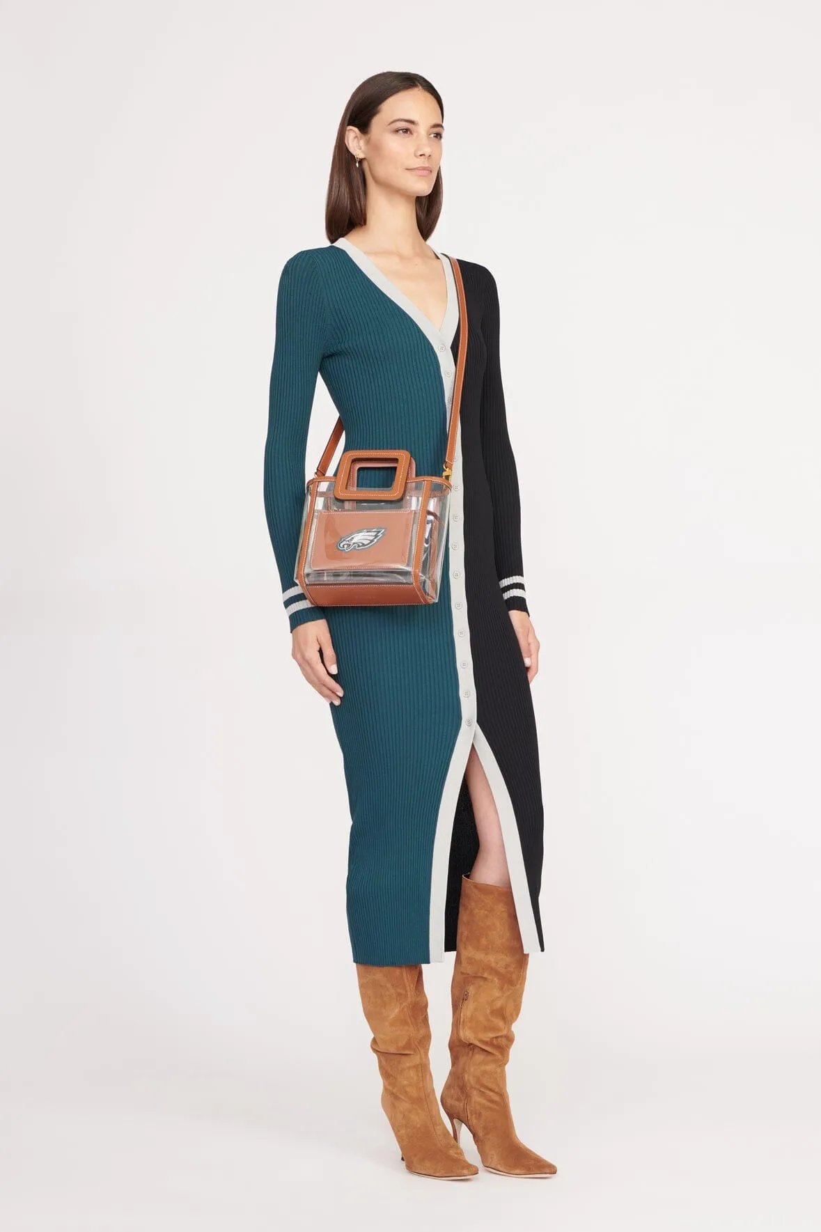 THE STAUD NFL MINI SHIRLEY BAG | PHILADELPHIA EAGLES