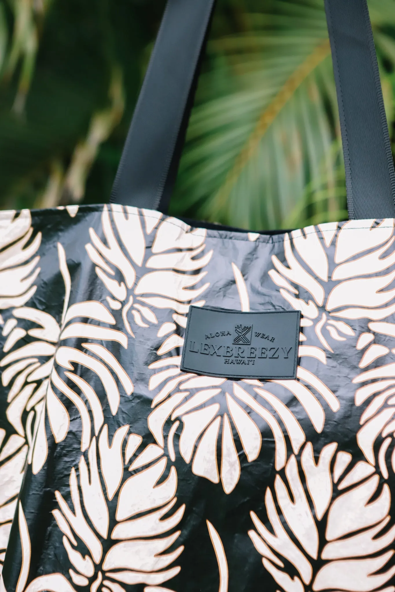 Tita Tote | Monstera Black